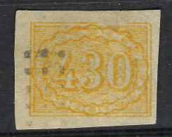 BRESIL Ca.1854-61: Le Y&T 22 Obl., Ni Pli Ni Aminci, Forte Cote - Ungebraucht