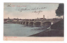 LODI - PONTE SULL' ADDA - 2 - VIAGGIATA - Lodi