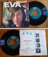RARE French EP 45t RPM BIEM (7") EVA «J'ai Le Mal De Toi» +3 (1966) - Ediciones De Colección