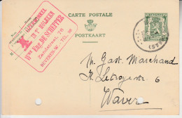 Beveren - Waas, Entier Postal  De 1936 , Ijzerwinkel  InT' Moleken  , Wwe Eng. De Schepper - Beveren-Waas