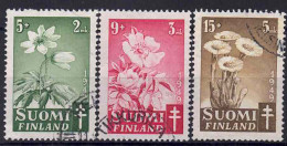 YT 349 à 351 - Used Stamps