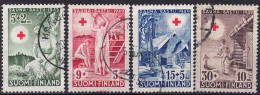 YT 345 à 348 - Used Stamps