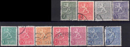 YT 409 à 415A - Used Stamps