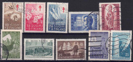 YT 412 à 420, 422 à 425, 429, 436 - Used Stamps