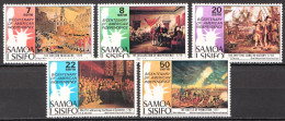 Samoa MNH Set And Minisheet - Unabhängigkeit USA