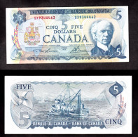 CANADA 5 DOLLARI 1972 PIK 87B SPL - Canada