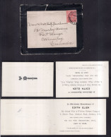 Great Britain - 1910 - Letter - In Memoriam - Storia Postale
