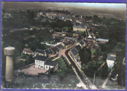 Carte Postale 61. Exmes  Le Faubourg  Chateau D'eau  Vue D'avion  Très Beau Plan - Exmes