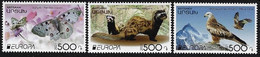 NAGORNO KARABAKH /ARTSAKH REP. /ARMENIA KARABAKH  -EUROPA 2021 - "ENDANGERED NATIONAL WILDLIFE"-  SERIE 3 V. - N - Perf. - 2021