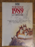 Calendrier Scout FSC 1989   Andreas Follet Geerts Makyo Rosinski Servais Vink Berthet Couverture Frank TBE - Agendas & Calendarios