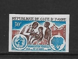 COTE D'IVOIRE 1968 OMS  YVERT N°280 NON DENTELE   NEUF MNH** - WGO