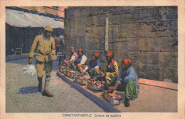 TURQUIE - Constantinople - Cireurs De Souliers - Carte Postale Ancienne - Türkei