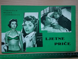 Prog 58 -  Love On The Riviera (1958) - Alberto Sordi, Michèle Morgan, Marcello Mastroianni , Sylva Koscina, Gray Dorian - Cinema Advertisement