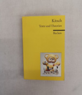 Kitsch.  Texte Und Theorien. - Filosofie