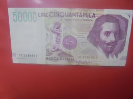 ITALIE 50.000 LIRE 1992 Circuler (B.32) - 50000 Lire