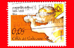 VATICANO - Usato - 2008 - Cappella Sistina - 0,05 - Sibilla Libica - Used Stamps