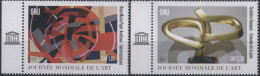 ONU Genève 2023 - Unesco - World Art Day - Journée Mondiale De L'art - Weltkunsttag ** (marge Unesco) - Unused Stamps