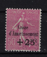 France Yv 254 1929 Neuf Avec ( Ou Trace De) Charniere / MH/* - 1927-31 Sinking Fund