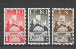 Ifni 1952 Cent Leon El Africano Ed 86-88 (**) - Autres & Non Classés