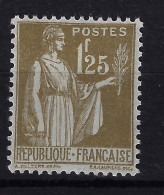 France Yv 287 Neuf **/MNH/Postfrisch - 1932-39 Paix