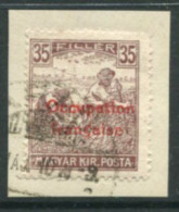 ARAD (French Occupation) 1919 Overprint On Harvesters 35f. Used.  Michel 14 - Non Classificati