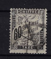 France Taxe Yv 21 Oblitéré/cancelled/used - 1859-1959 Gebraucht