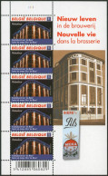 Brasserie / Brouwerij - N°4063** (MNH) En Petit Feuillet De 5 + N° De Planche I  // Bière Pils MENA Rotselaar - Nuevos