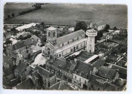 LE MESLE SUR SARTHE L'EGLISE LA FRANCE VUE DU CIEL 1963 - Le Mêle-sur-Sarthe