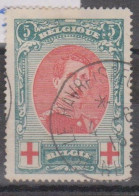 Belgique N° 132a Dentelé 12x14 - 1914-1915 Cruz Roja