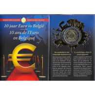 BELGIE - BELGIQUE MINIBLISTER 2 € 2012 FDC In Blister - 10 Jaar EURO - Belgien