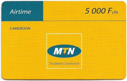 Cameroon - MTN - MTN The Better Connection, Airtime - GSM Refill 5.000FCFA, Used - Kameroen