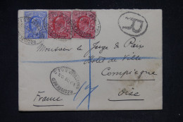 ROYAUME UNI - Enveloppe En Recommandé Pour La France En 1903 - L 149559 - Storia Postale
