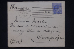 ROYAUME UNI - Enveloppe De Londres Pour La France En 1904 - L 149560 - Storia Postale