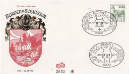 BRD FRG RFA - B+S Schloss Bürresheim (MiNr: 920) 1977 - Illustrierter FDC - 1981-1990