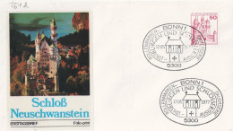 BRD FRG RFA - B+S Schloss Neuschwanstein (MiNr: 916) 1977 - Foto -  FDC - 1981-1990