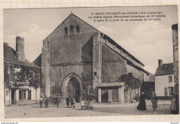 8AK2466 ST SAINT PHILBERT DE GRAND LIEU LA VIEILLE EGLISE   2 SCANS - Saint-Philbert-de-Grand-Lieu