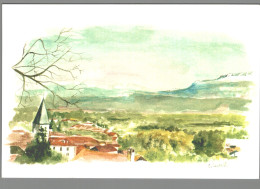 CPM 38 - Tullins - Bec De L'Echaillon - Aquarelle De Charlotte Castella - Tullins