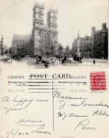 GREAT BRITAIN 1909 POSTCARD SENT FROM LONDON TO PARIS - Storia Postale