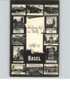 11042569 Basel BS Spalentor Muenster Rheinbruecke Rathaus Jacobs Denkmal   - Other & Unclassified
