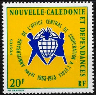 Nouvelle Calédonie 1973 - Yvert N° 389 - Michel N° 541  ** - Ongebruikt