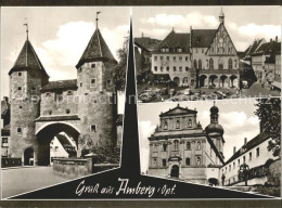 72208578 Amberg Oberpfalz Tor Dom Rathaus  Amberg - Amberg