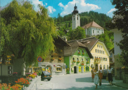 Austria - 5611 Großarl - Hauptstraße - Kirche - Cars - VW Golf - Grossarl