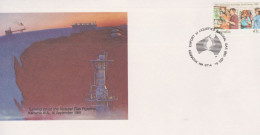 Australia 1989 Export Of Natural Gast,souvenir Cover - Brieven En Documenten