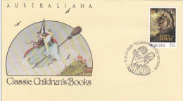 Australia PM 1220 1985 Classic Children's Books, Elves And Fairies ,souvenir Cover - Brieven En Documenten