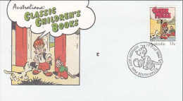 Australia PM 1222 1985 Classic Children's Books, Ginger Meggs ,souvenir Cover - Lettres & Documents
