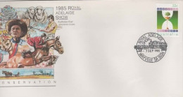 Australia PM 1230 1985 Royal Adelaide Show, FDI Souvenir Cover - Brieven En Documenten