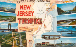 USA Greetings From The New Jersey Turnpike Multi View - Altri & Non Classificati