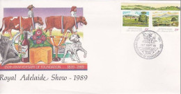 Australia PM 1599 1989 Royal Adelaide Show 150th Anniversary Of The Foundation, Souvenir Cover - Covers & Documents