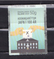 ICELAND-2020-VOTING-SELF ADHESIVE-MNH. - Unused Stamps