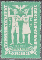 ARGENTINA  SCOTT NO 571   MINT HINGED  YEAR  1947 - Unused Stamps